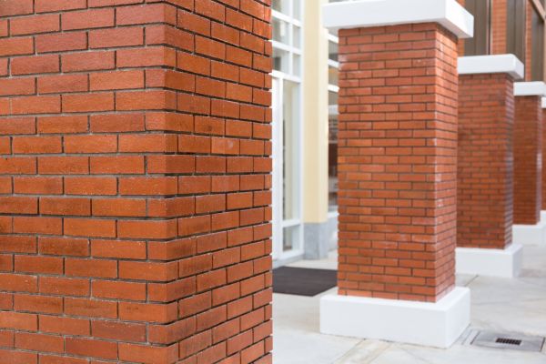 Brick Column Installation in Yonkers