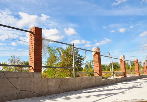 Brick Pillar Installation in Yonkers